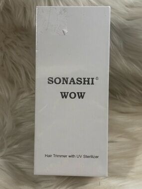 SONASHI WOW Hair Trimmer with UV Sterilizer- White